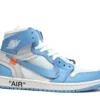 Air Jordan 1 Retro High Off White University Blue Reps