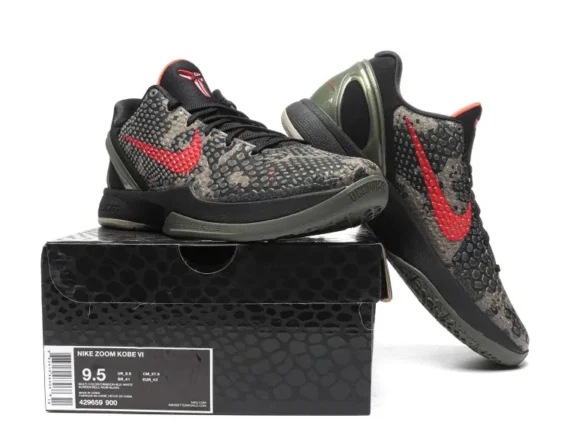 Kobe 6 Italian Camo Reps
