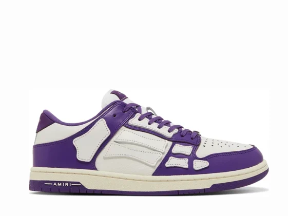 Amiri Skel Top Low Purple White Reps