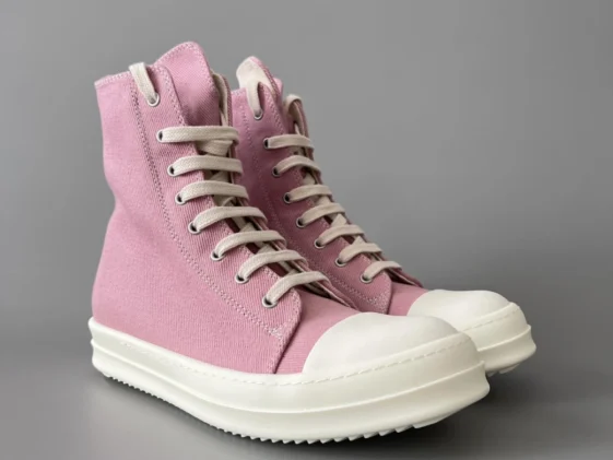 Rick Owens EDFU Cotton Denim Faded Pink Reps