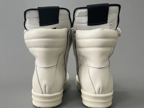 Rick Owens FW17 Glitter Geobasket Milk White Reps