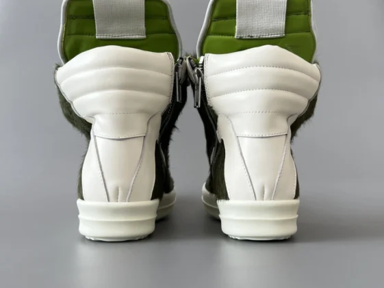 Rick Owens Luxor Geobasket Acid Melange Pony Reps